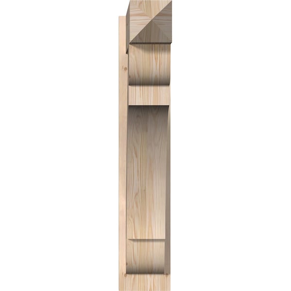 Olympic Arts & Crafts Smooth Outlooker, Douglas Fir, 7 1/2W X 28D X 40H